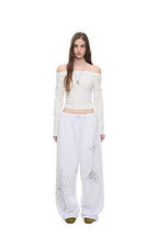ORNAMENT 02 SWEATPANTS (WHITE)
