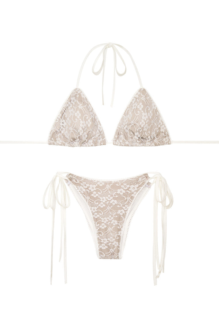 LACE 02 BIKINI (WHITE)