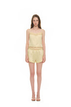 LACE TRIM SLIP CAMISOLE (YELLOW)