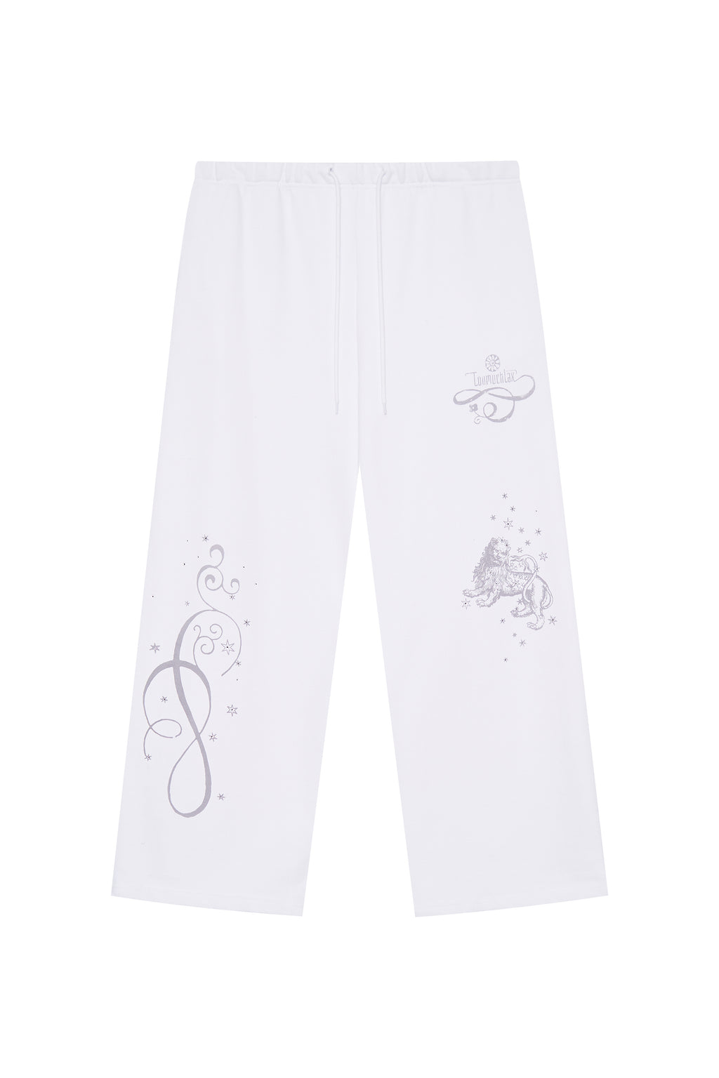 ORNAMENT 02 SWEATPANTS (WHITE)