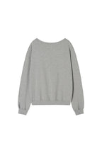 ASYMMETRIC ONE SHOULDER SWEATSHIRT (GREY)