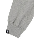 ASYMMETRIC ONE SHOULDER SWEATSHIRT (GREY)