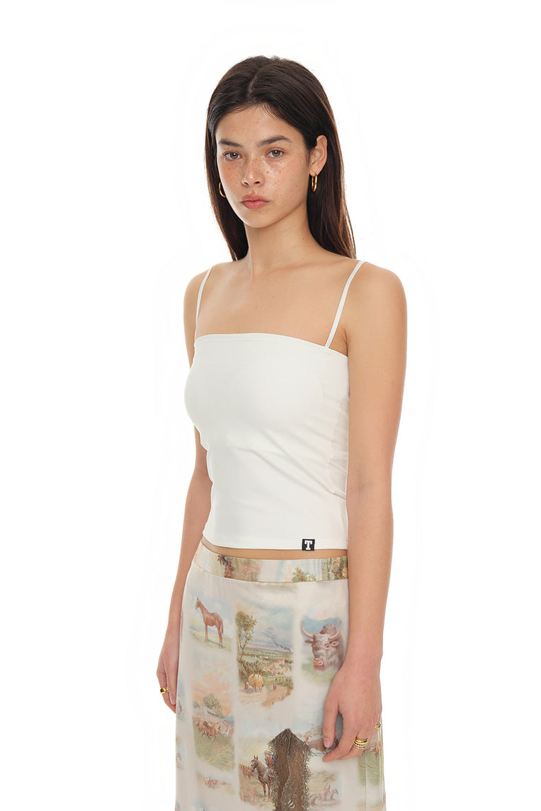 BASIC TUBE TOP (WHITE)