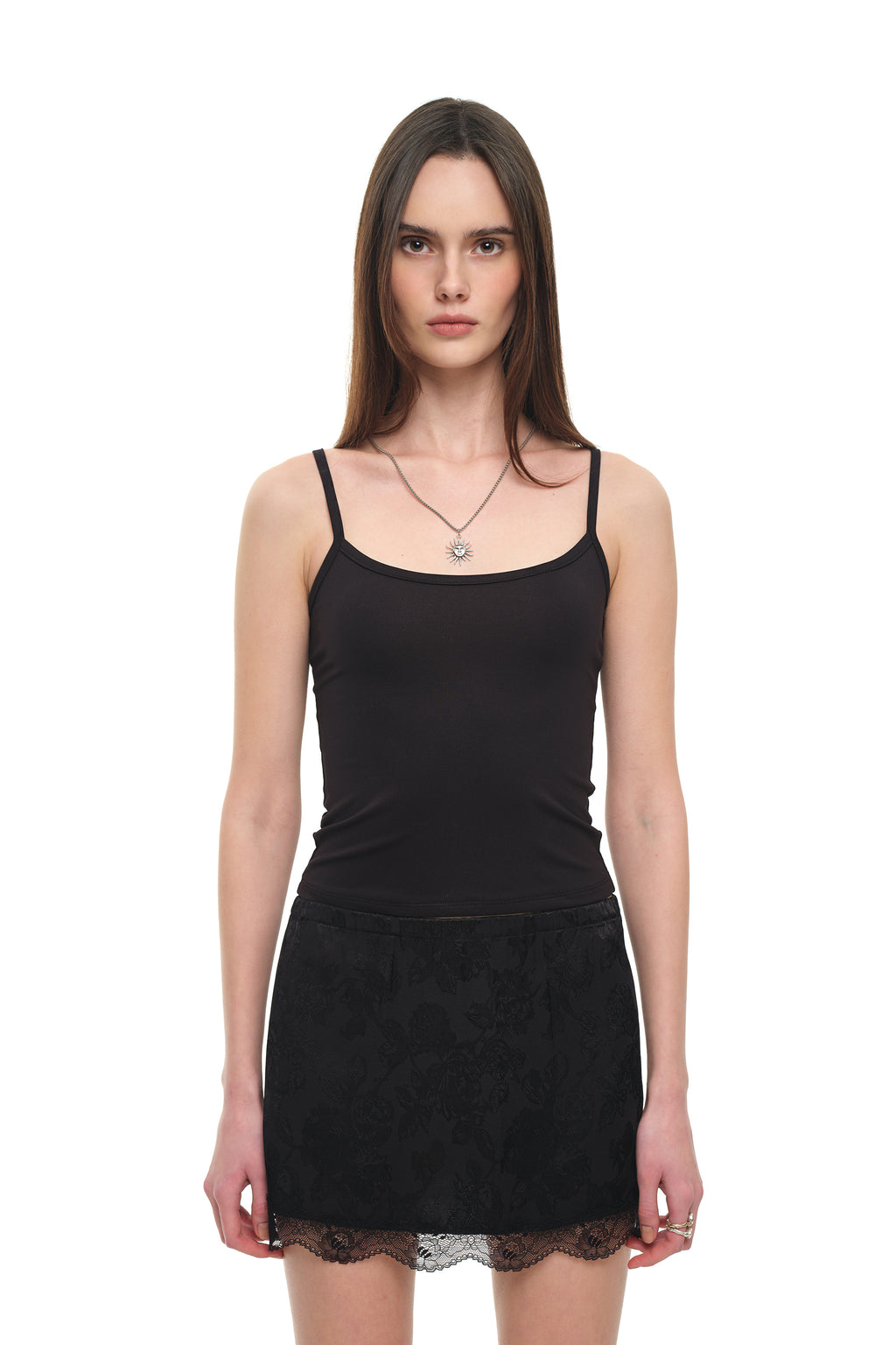 BASIC 02 SLEEVELESS TOP (BLACK)