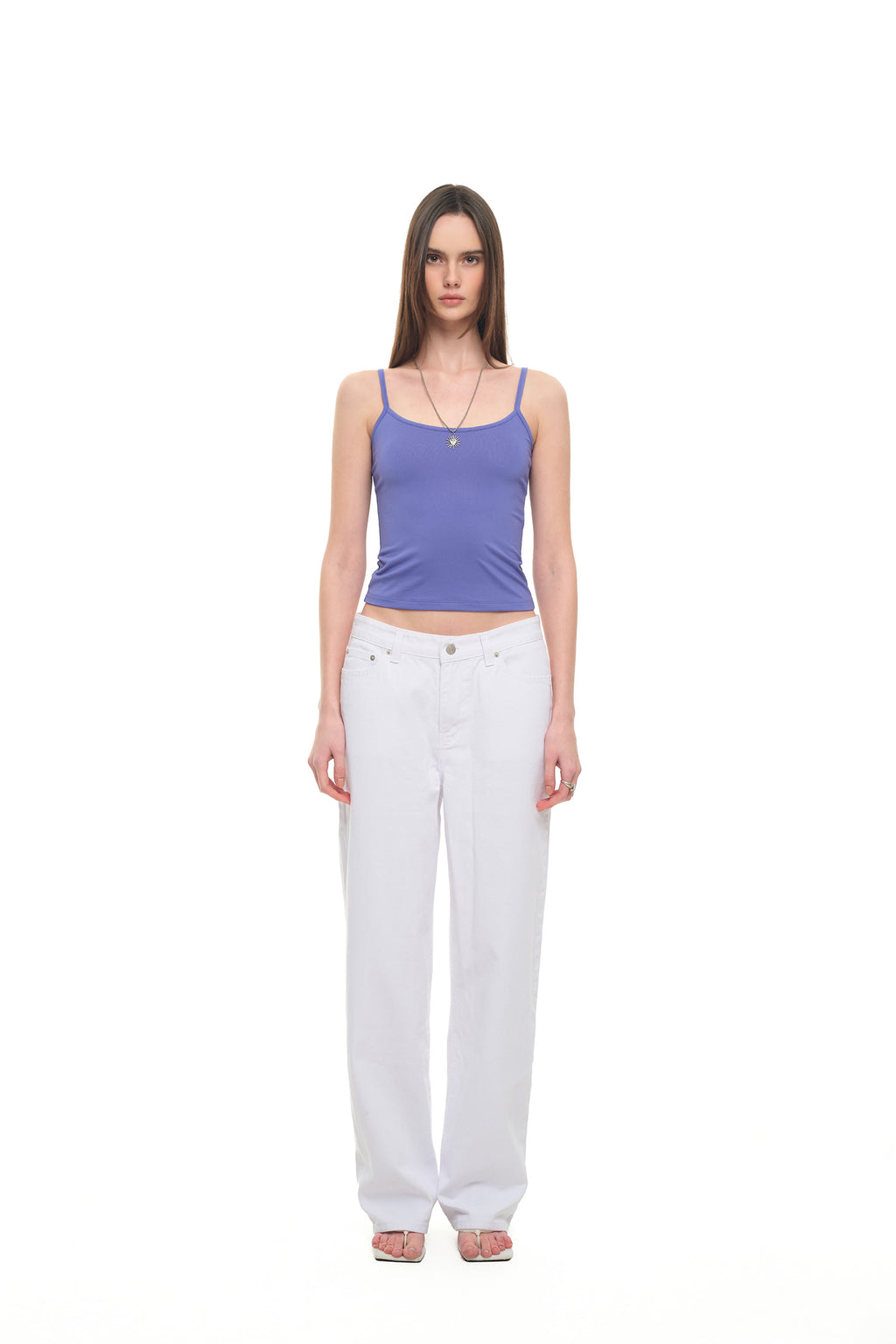 BASIC 02 SLEEVELESS TOP (BLUE)