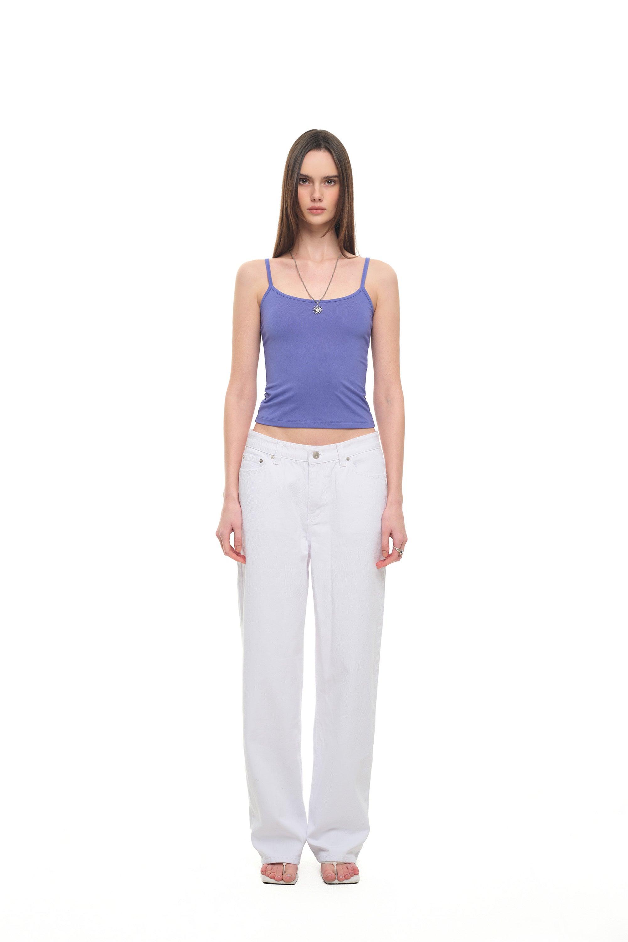 BASIC 02 SLEEVELESS TOP (BLUE)