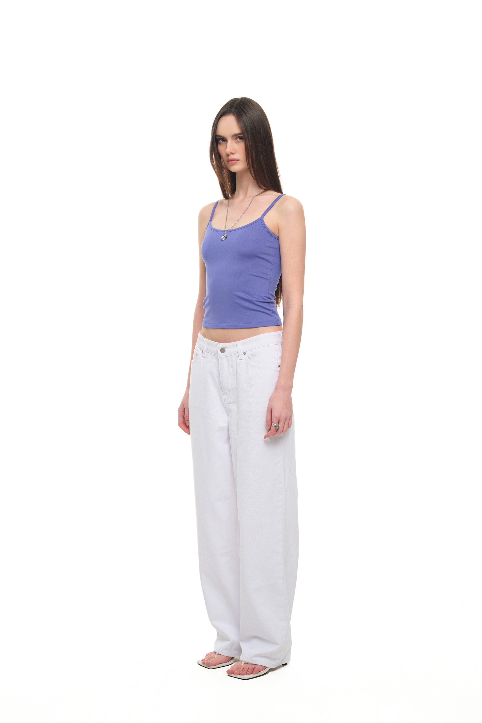 BASIC 02 SLEEVELESS TOP (BLUE)