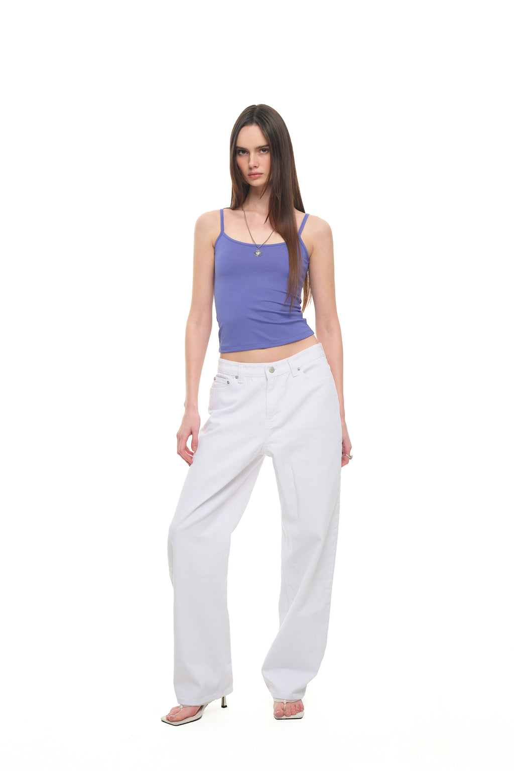 BASIC 02 SLEEVELESS TOP (BLUE)