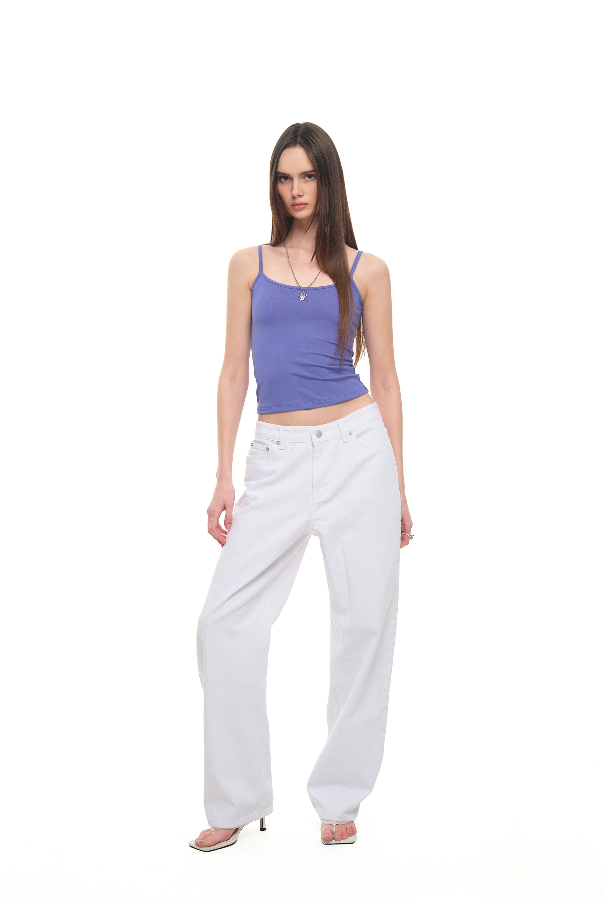 BASIC 02 SLEEVELESS TOP (BLUE)