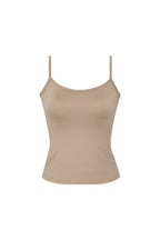 BASIC 02 SLEEVELESS TOP (DARK BEIGE)