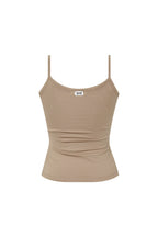 BASIC 02 SLEEVELESS TOP (DARK BEIGE)