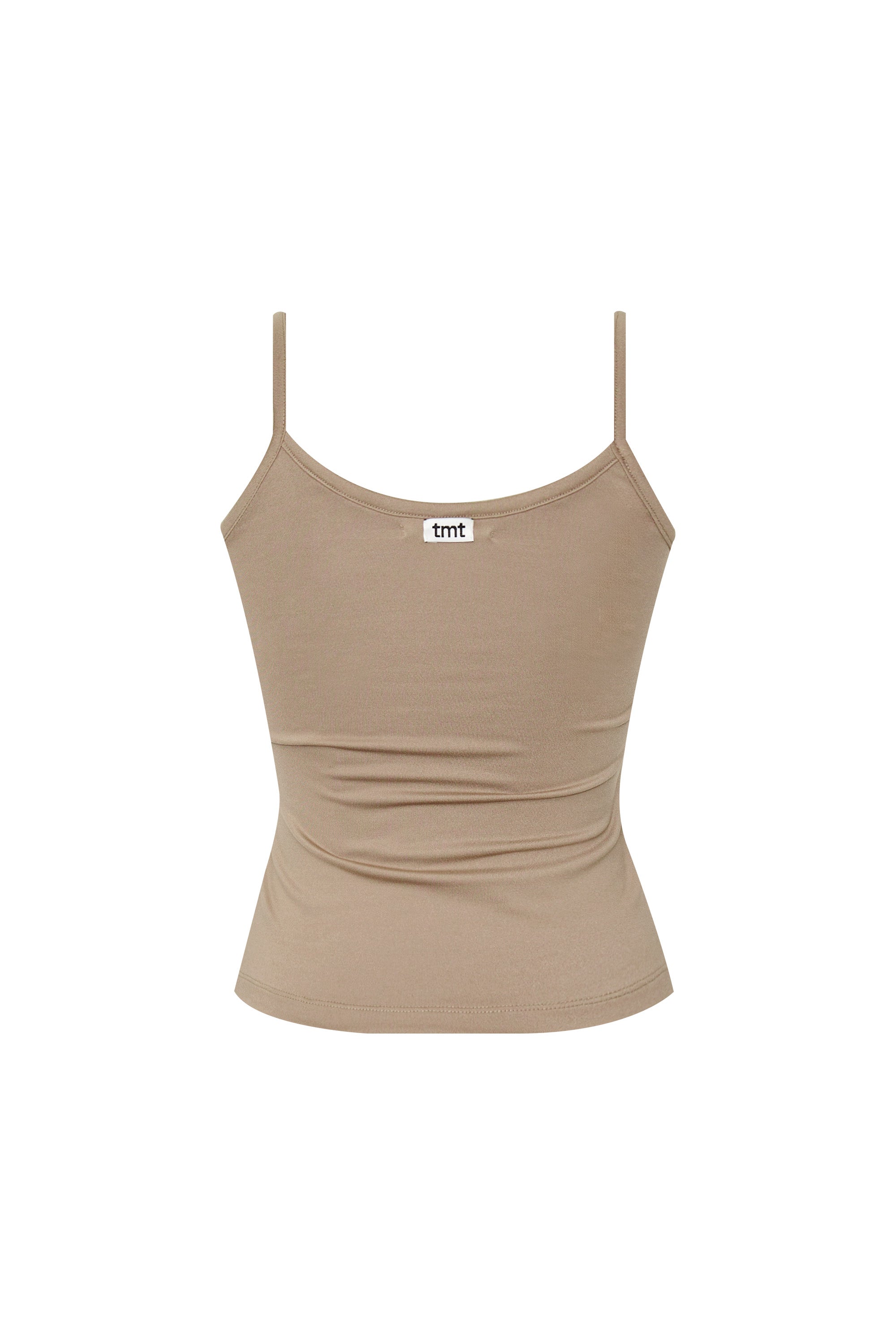 BASIC 02 SLEEVELESS TOP (DARK BEIGE)