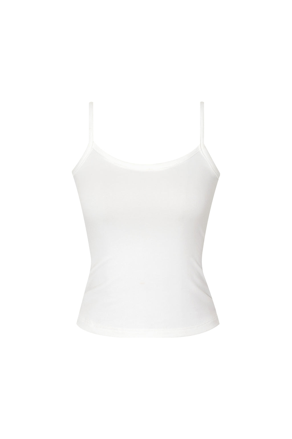 BASIC 02 SLEEVELESS TOP (WHITE)