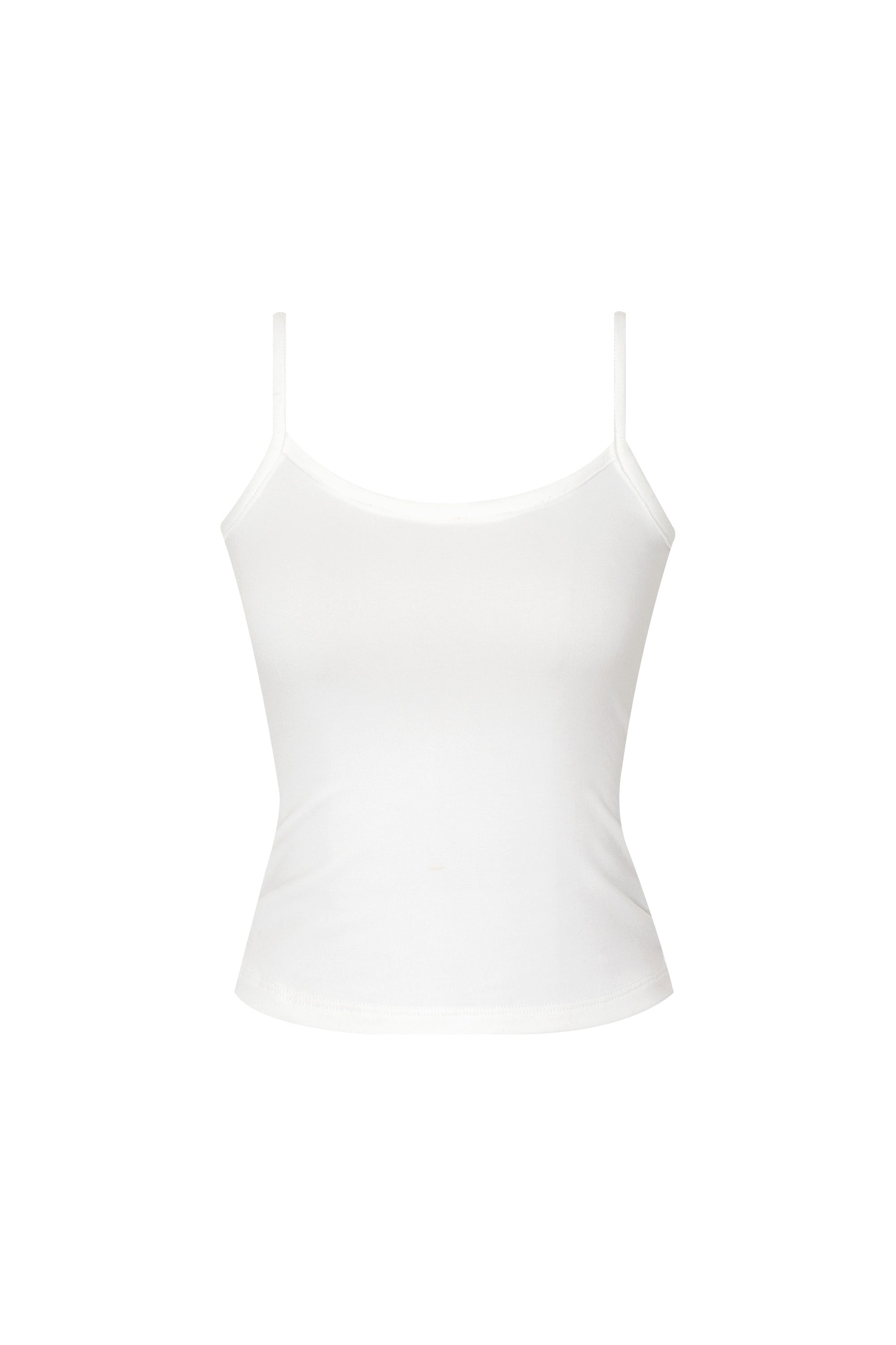 BASIC 02 SLEEVELESS TOP (WHITE)