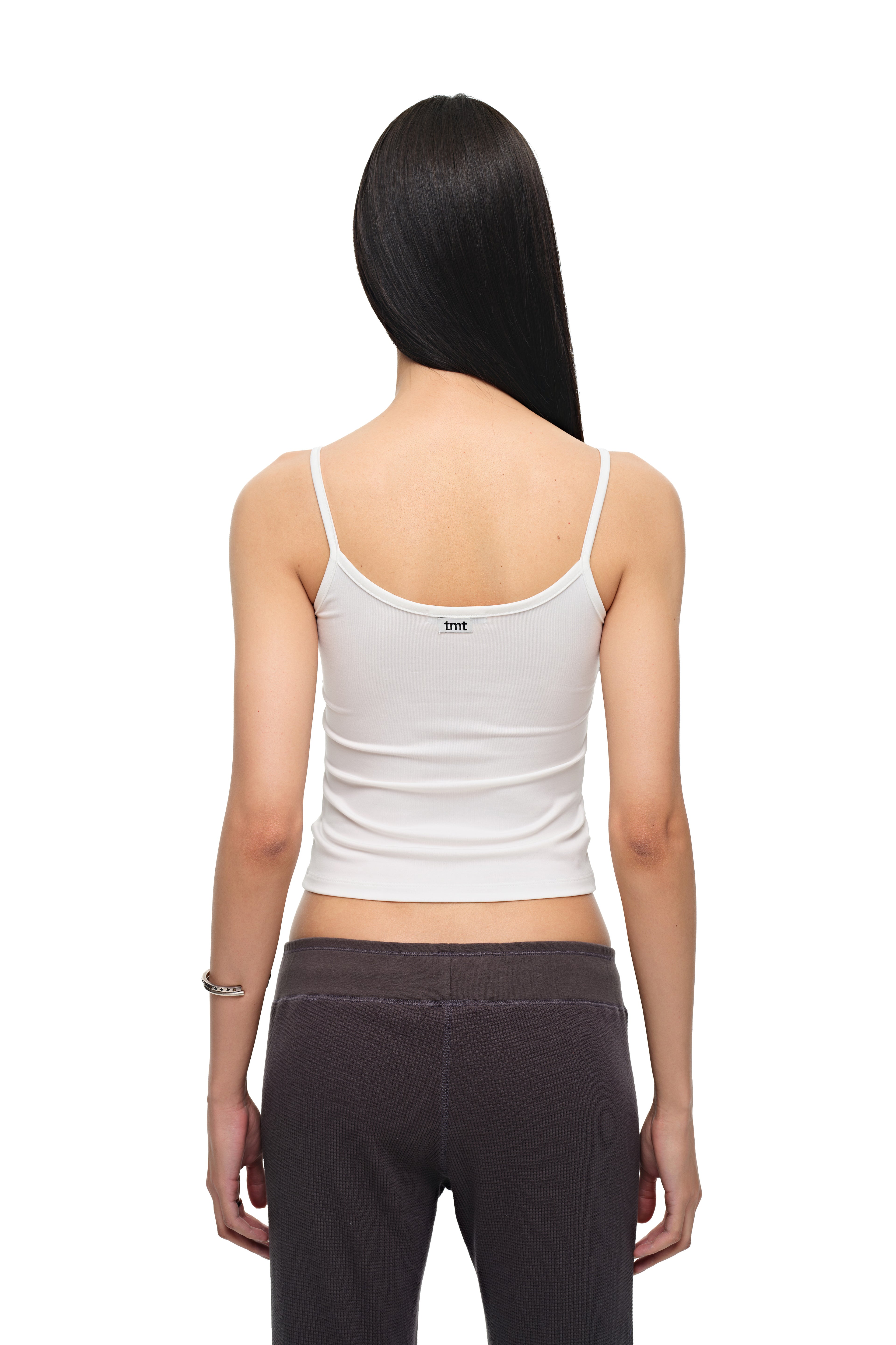 BASIC 02 SLEEVELESS TOP (WHITE)
