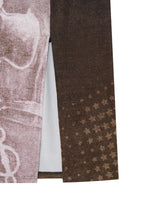COWGIRL PRINTED DRESS (BROWN)