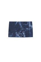 COWGIRL PRINTED SKIRT PANTS (BLUE)