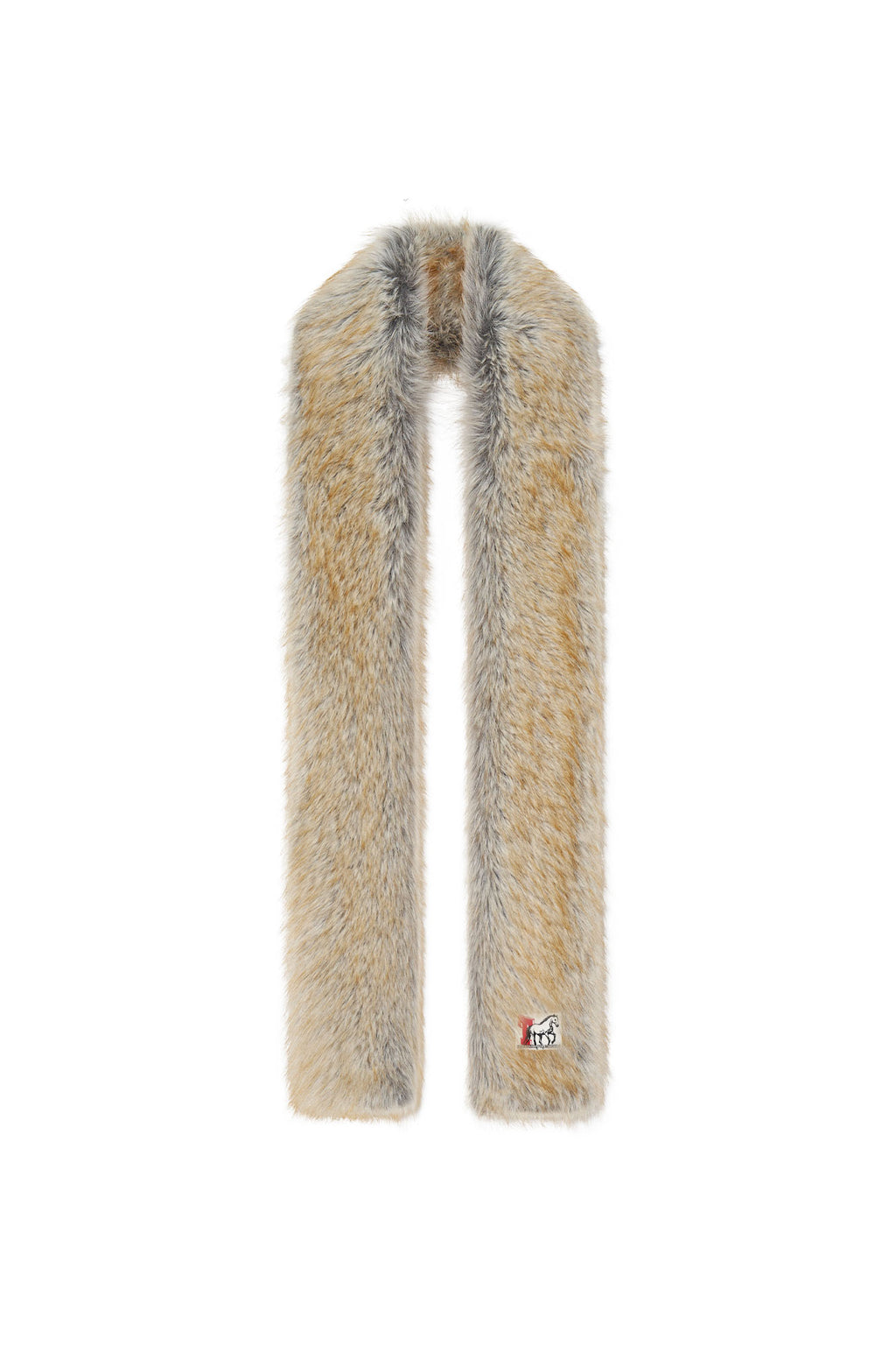 FAUX FUR SCARF (BROWN)