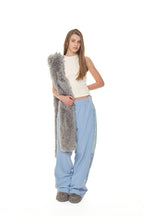 FLEECE PANEL SWEATPANTS (BLUE)