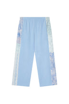 FLEECE PANEL SWEATPANTS (BLUE)