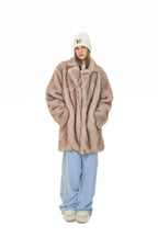 FLEECE PANEL SWEATPANTS (BLUE)