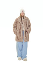 FLEECE PANEL SWEATPANTS (BLUE)