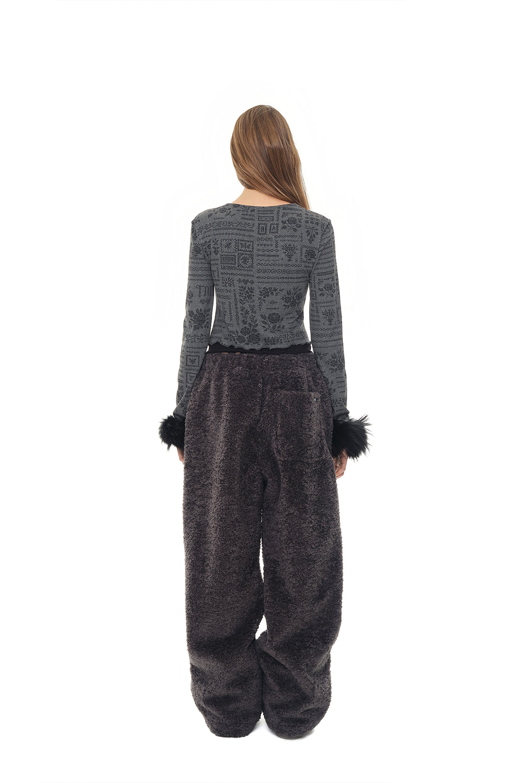 FLEECE SWEATPANTS (CHARCOAL)