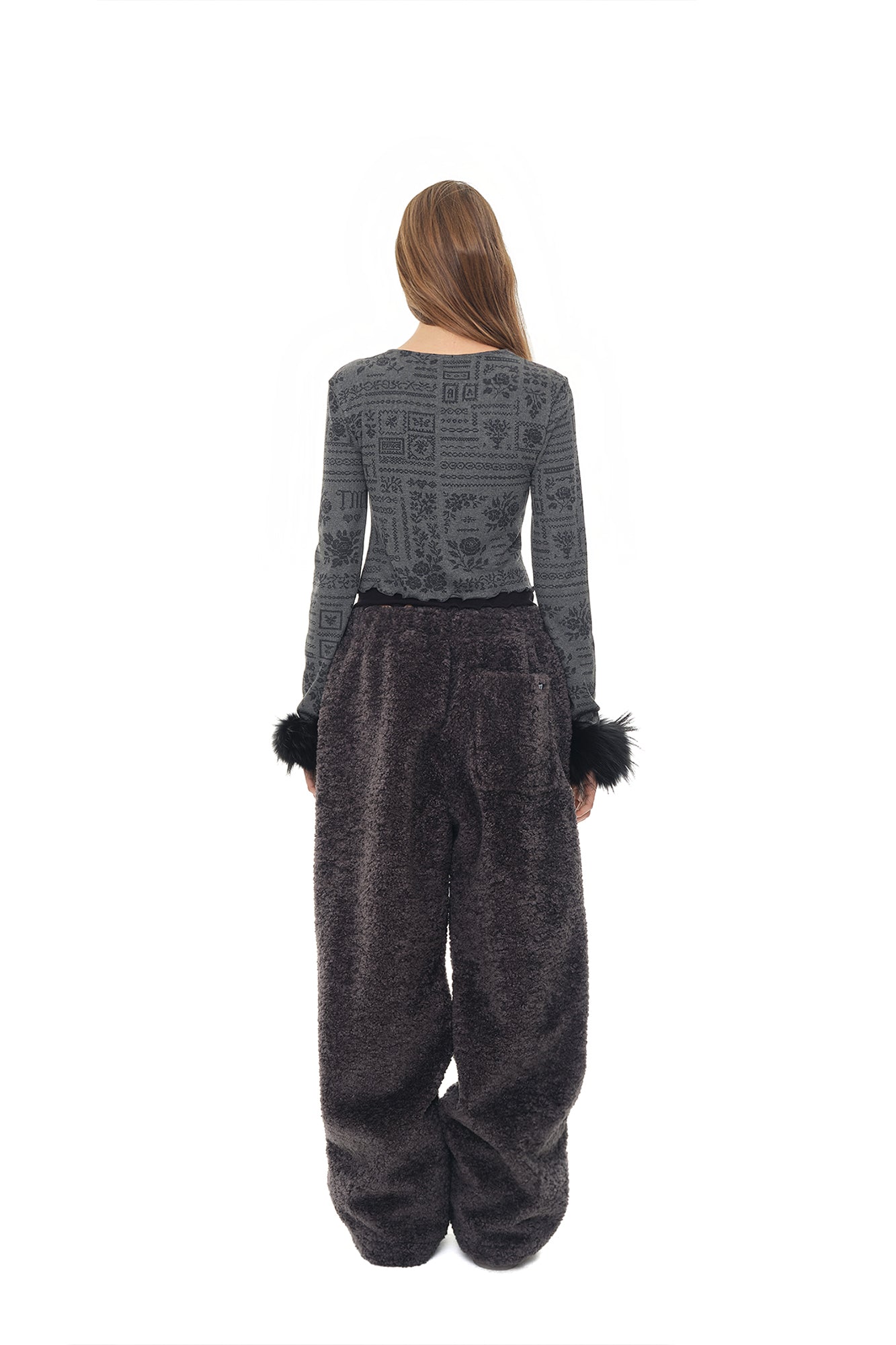 FLEECE SWEATPANTS (CHARCOAL)
