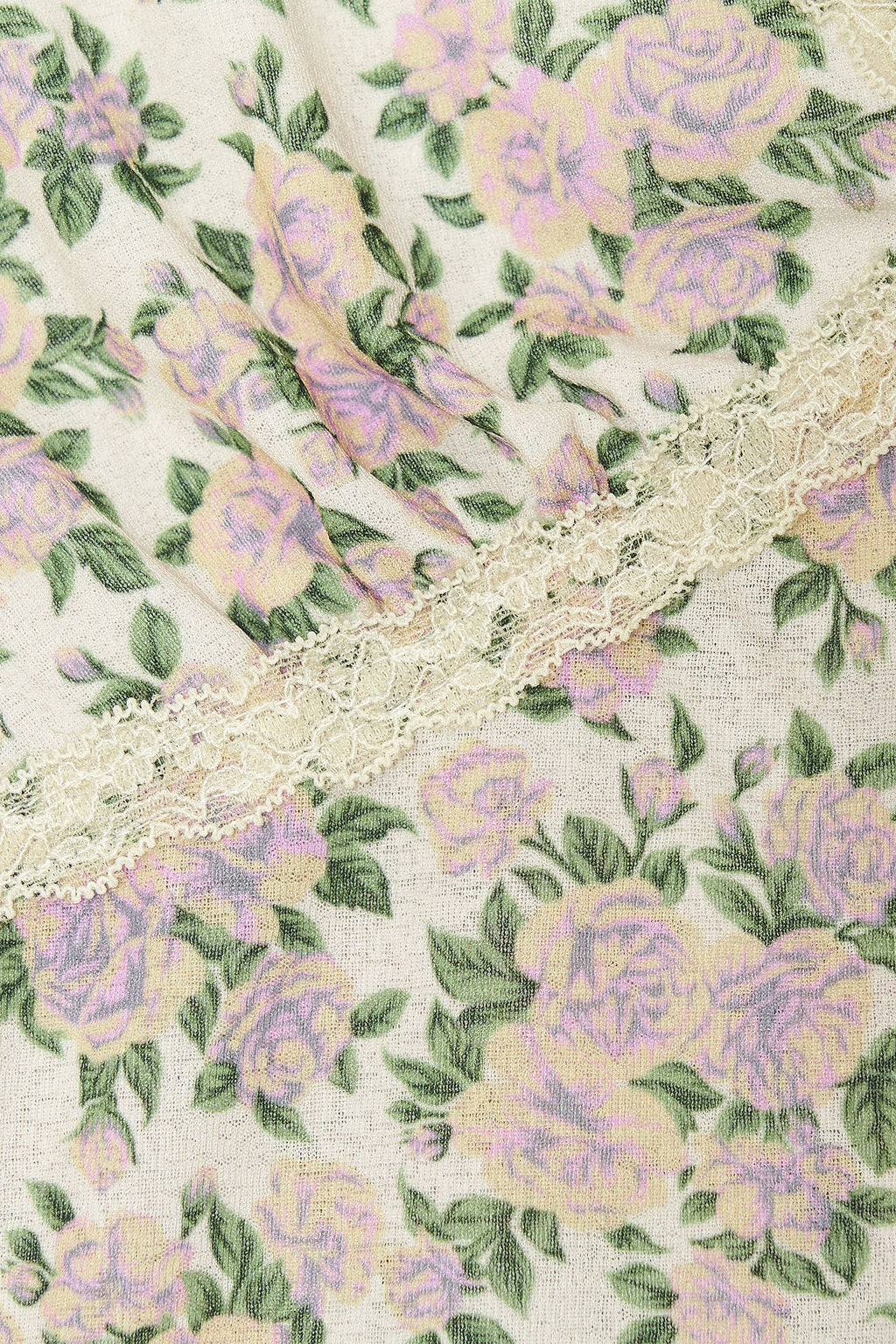 FLORAL 02 LACE CAMI TOP (IVORY)