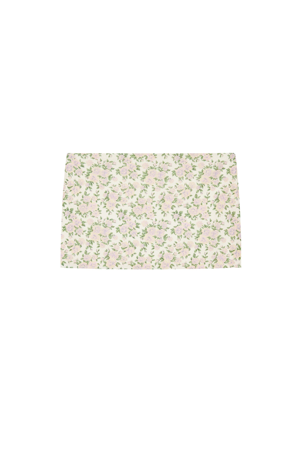 FLORAL 02 MICRO SKIRT (IVORY)