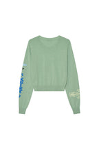 FOLK PATTERN CARDIGAN (GREEN)