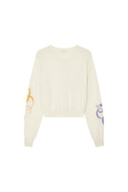 FOLK PATTERN CARDIGAN (IVORY)