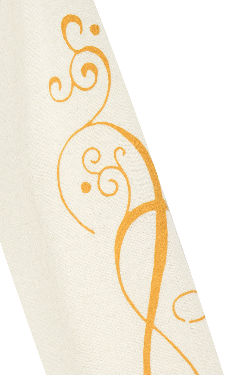 FOLK PATTERN CARDIGAN (IVORY)