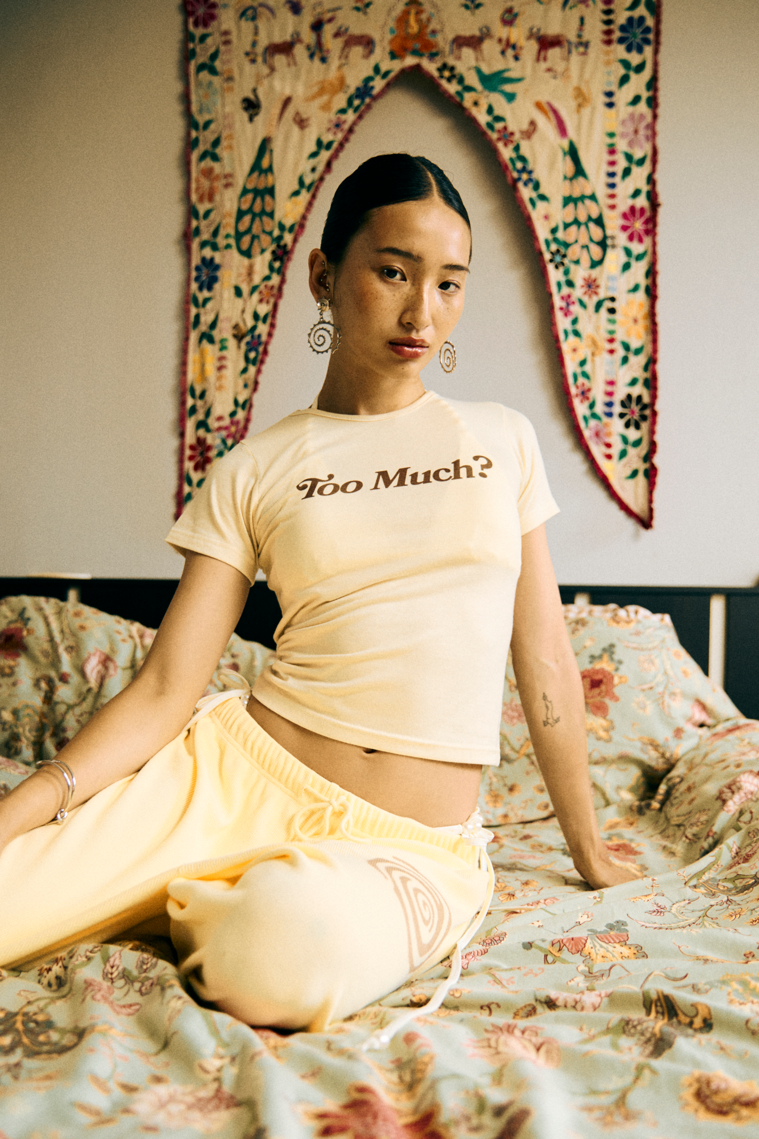 TOOMUCH BABY T-SHIRT (YELLOW)