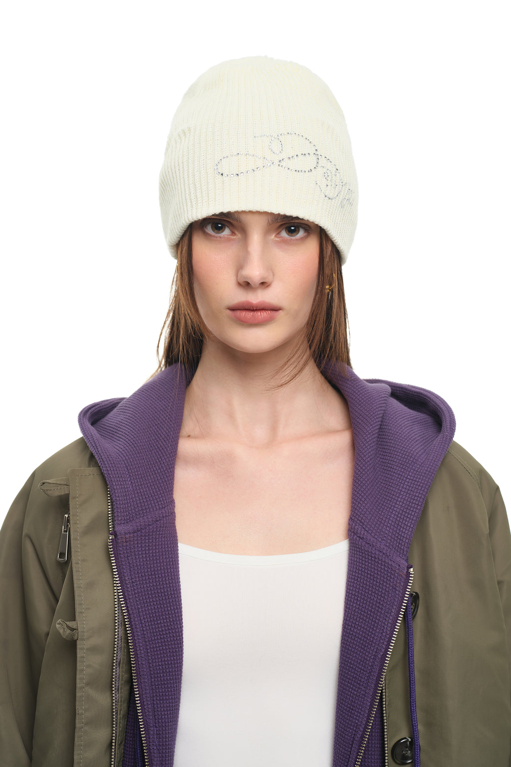 HOTFIX BEANIE (IVORY)