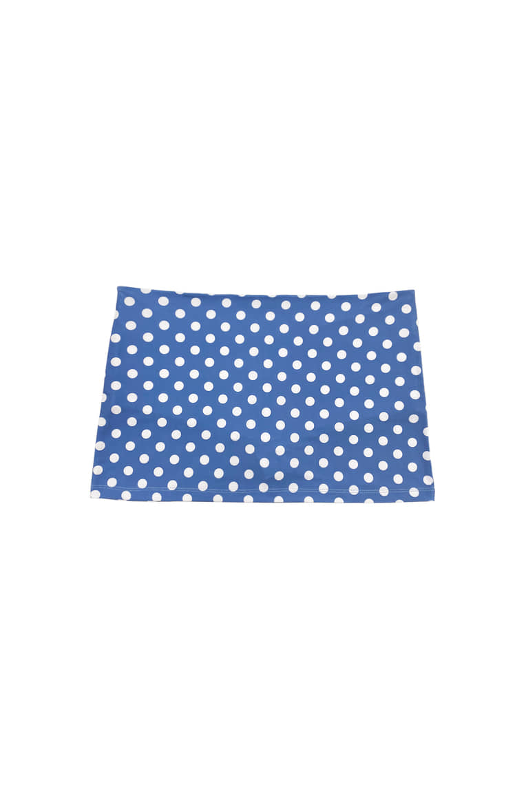 JERSEY SKIRT PANTS (DOT/BLUE)