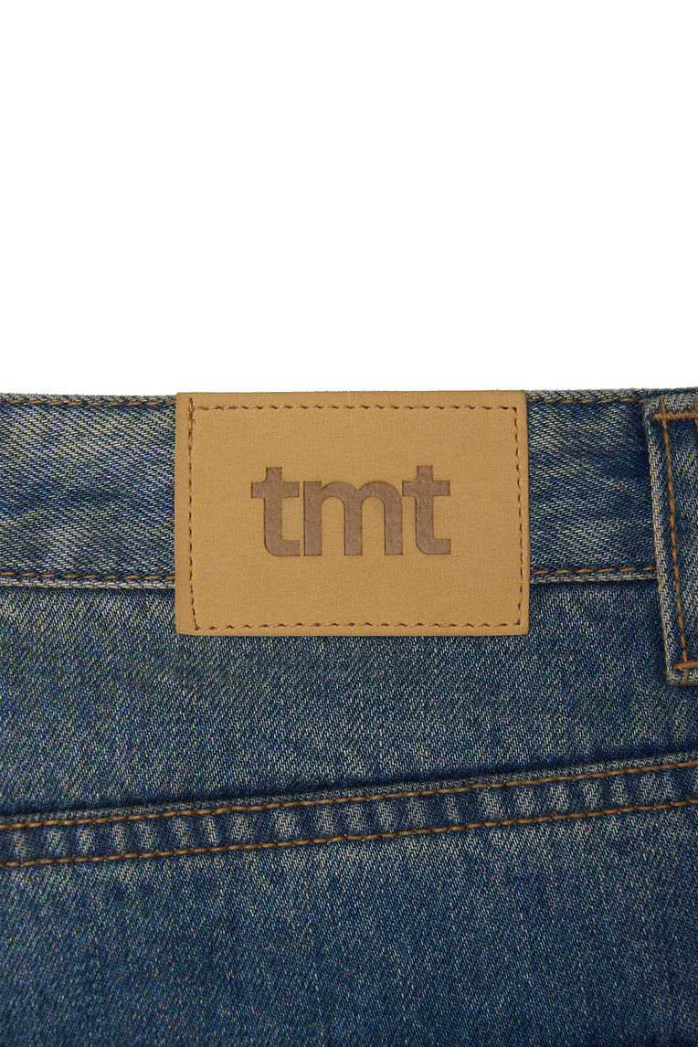 LOW RISE STRAIGHT-FIT JEANS (VINTAGE BLUE)