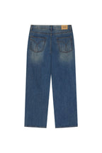 LOW RISE STRAIGHT-FIT JEANS (VINTAGE BLUE)
