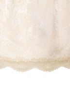 LACE MINI SLIP SKIRT (LIGHT PINK)