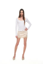 LACE MINI SLIP SKIRT (LIGHT PINK)
