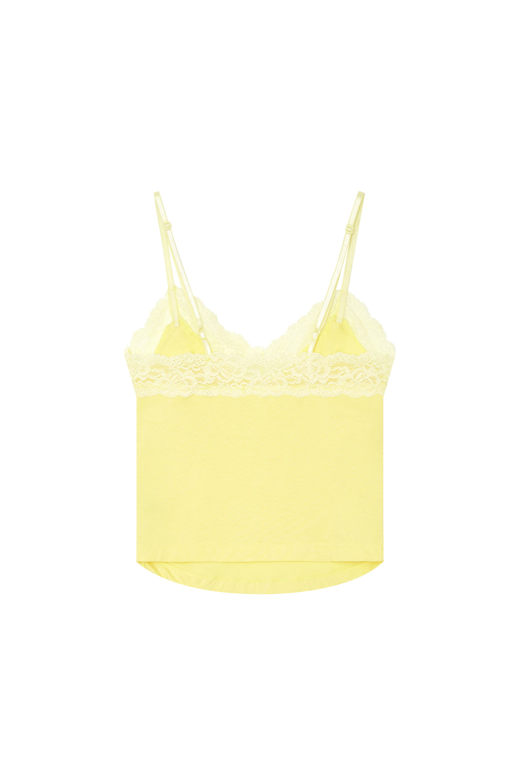 LACE POINT 02 CAMI TOP (LEMON)