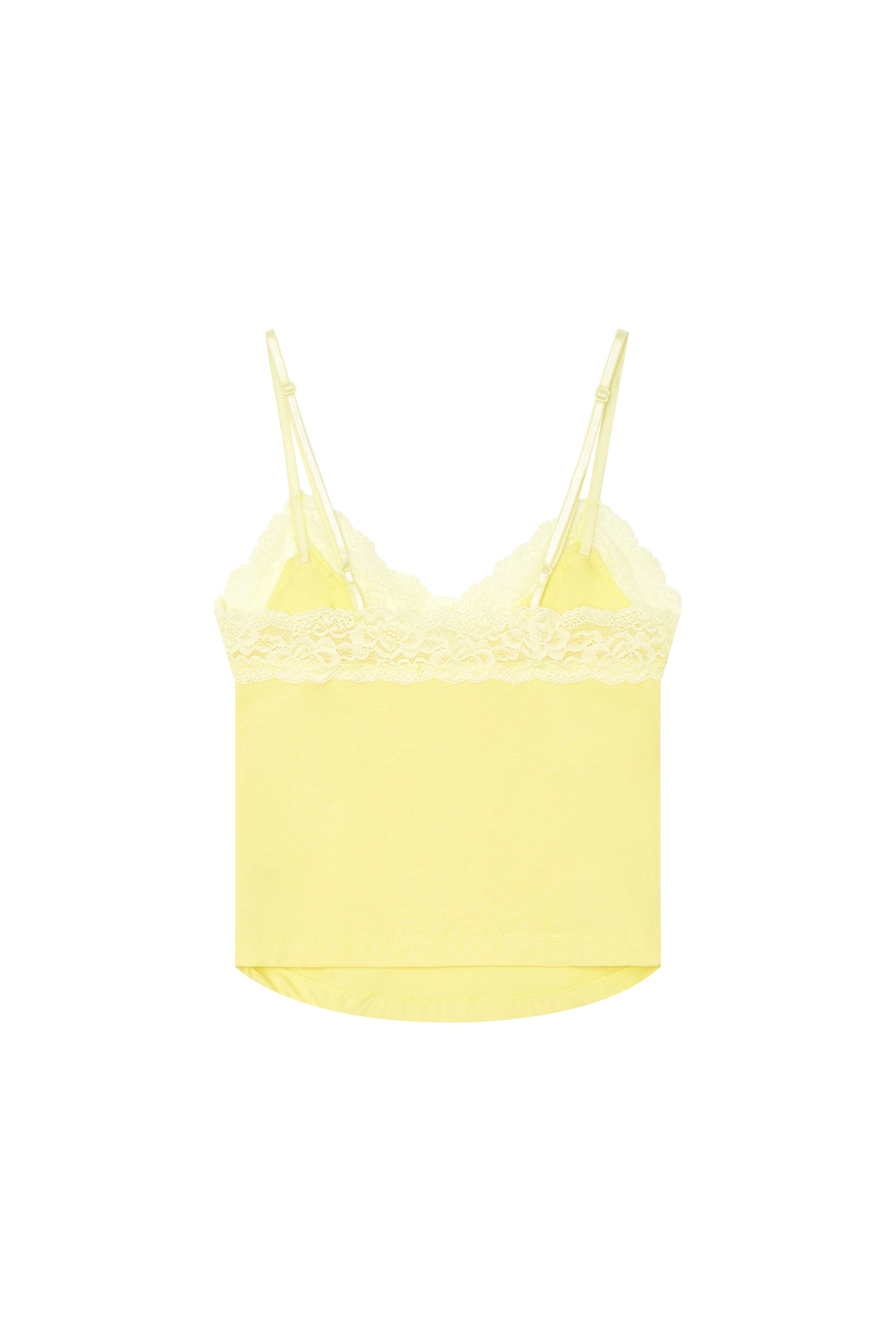 LACE POINT 02 CAMI TOP (LEMON)