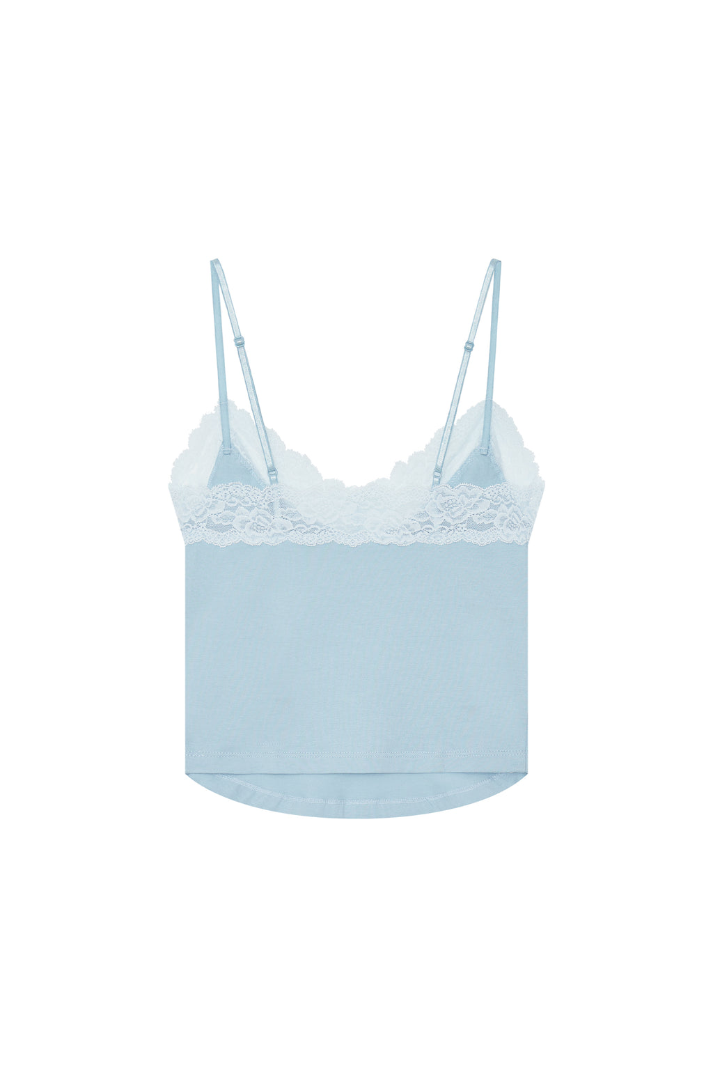 LACE POINT 02 CAMI TOP (LIGHT BLUE)