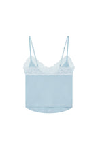 LACE POINT 02 CAMI TOP (LIGHT BLUE)