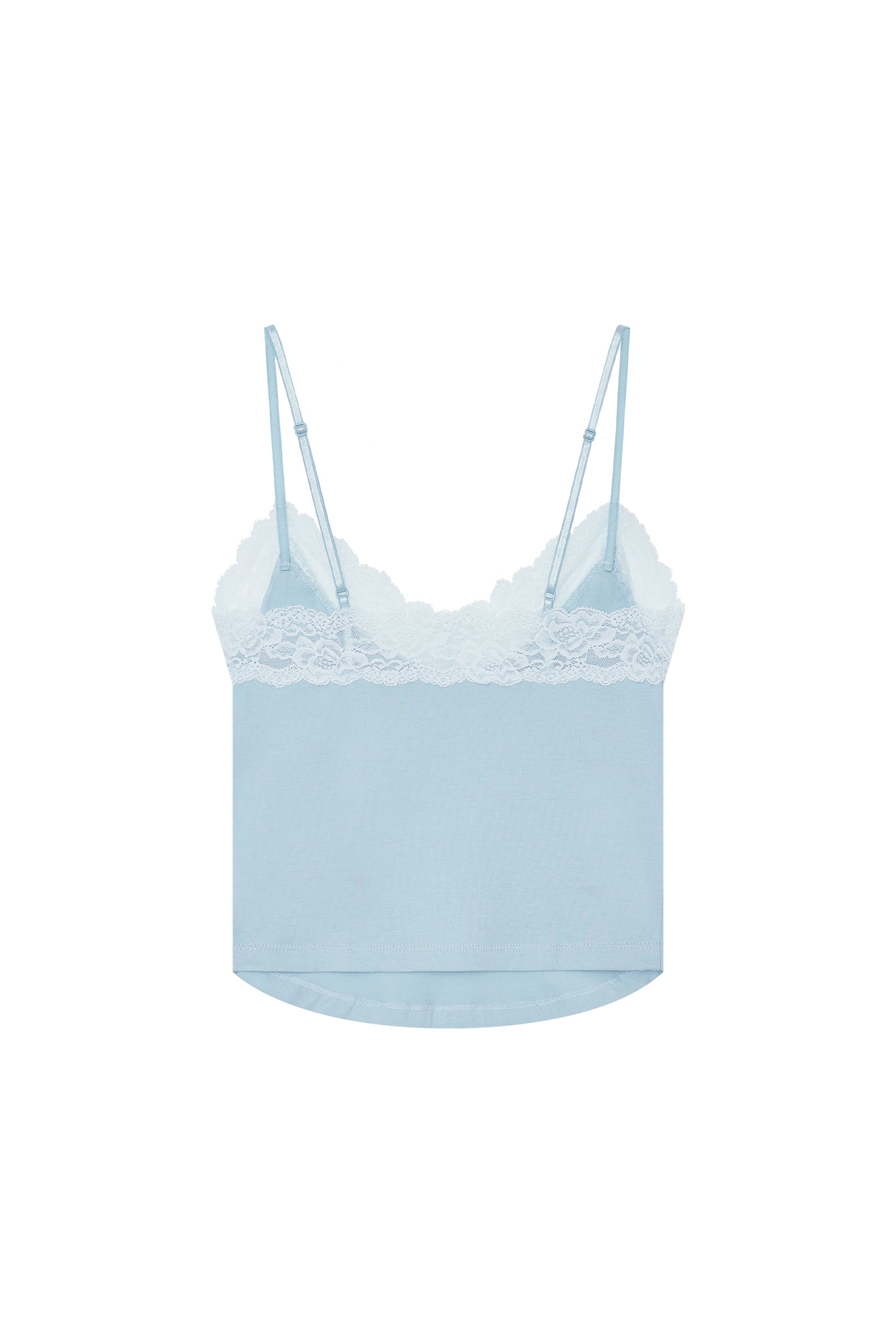 LACE POINT 02 CAMI TOP (LIGHT BLUE)