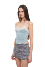 LACE POINT 02 CAMI TOP (LIGHT BLUE)