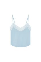 LACE POINT 02 CAMI TOP (LIGHT BLUE)
