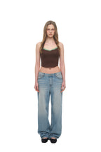 LACE POINT CAMI TOP (BROWN)