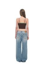 LACE POINT CAMI TOP (BROWN)