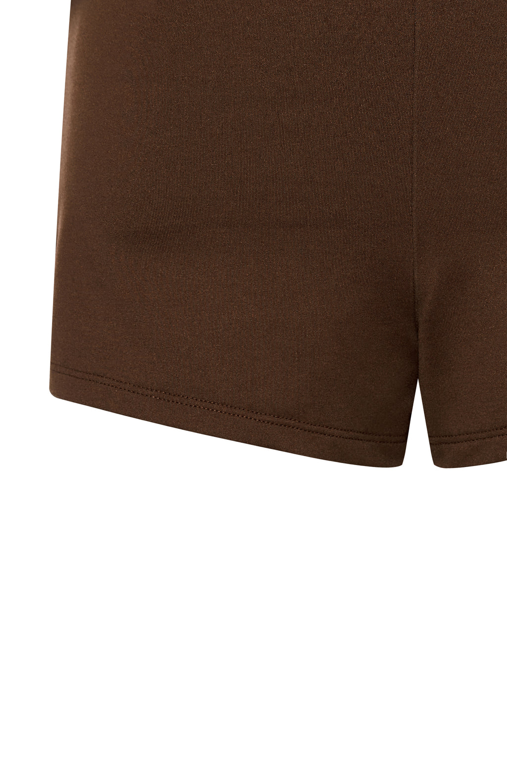 LEOPARD JERSEY SKIRT PANTS (BROWN)